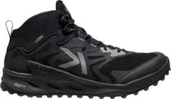 Buty trekkingowe Keen ZIONIC NXT MID WP M. Czarne buty trekkingowe męskie Keen, z materiału, bez zapięcia. Za 813.70 zł.
