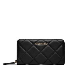 Portfel Valentino. Czarne portfele damskie Valentino, bez wzorów. Za 196.99 zł.
