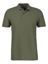 Lerros Koszulka polo w kolorze khaki rozmiar: L. Brązowe koszulki polo męskie Lerros, l, bez wzorów, bez ramiączek. Za 86.95 zł.