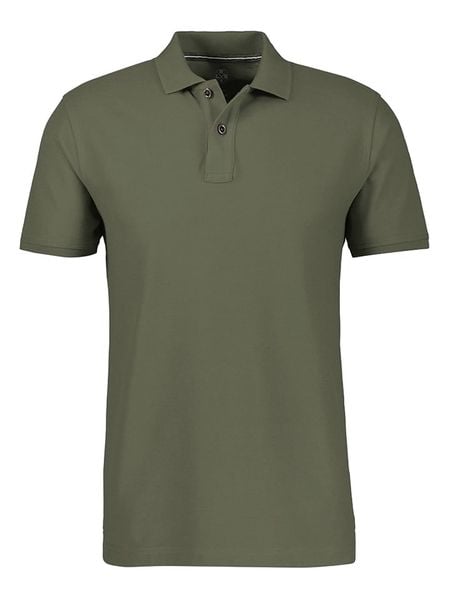 Lerros Koszulka polo w kolorze khaki rozmiar: L. Brązowe koszulki polo męskie Lerros, l, bez wzorów, bez ramiączek. Za 86.95 zł.