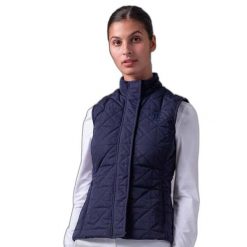 Damska kurtka bez rękawów PS of Sweden Goldie. Niebieskie kurtki damskie PS OF SWEDEN, bez wzorów, z puchu, bez kaptura. Za 657.50 zł.