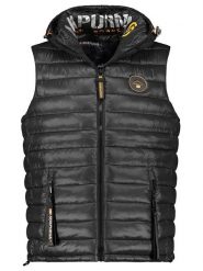 ANAPURNA Kamizelka pikowana "Valvana" w kolorze czarnym rozmiar: M. Czarne kamizelki męskie ANAPURNA, m. Za 205.45 zł.