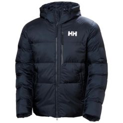 Kurtka z kapturem Helly Hansen Active Winter. Niebieskie kurtki męskie Helly Hansen, na zimę, bez wzorów, z puchu, sportowe, z kapturem. Za 1,180.50 zł.