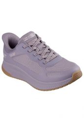 Buty sportowe damskie Skechers Bobs Squad 4 Stapl. Fioletowe buty sportowe na co dzień damskie Skechers, bez wzorów, z meshu. Za 390.00 zł.