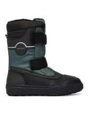 Geox Śniegowce Junshee Pg A J46D8A-0MEFU C0498 D Czarny. Czarne buty zimowe chłopięce Geox, ze skóry. Za 359.99 zł.