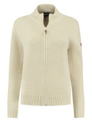 TRAVELIN' Kardigan "Kemi" w kolorze beżowym rozmiar: XXL. Brązowe kardigany damskie Travelin', xxl, bez wzorów, z wełny. Za 295.99 zł.