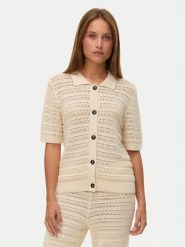 Vero Moda Kardigan Hayley 10340130 Beżowy Regular Fit. Brązowe kardigany damskie Vero Moda, xl, bez wzorów, z bawełny. Za 159.99 zł.