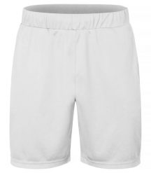 Clique Basic Active Szorty z przędzy barwionej – White. Białe szorty damskie CLIQUE, bez wzorów, z dzianiny. Za 101.42 zł.