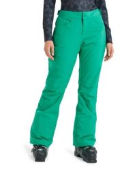 Spodnie do sportów zimowych techniczne damskie BACKYARD 10K. Zielone spodnie materiałowe damskie Roxy, bez wzorów, z materiału, sportowe. Za 479.99 zł.