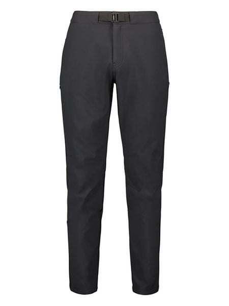 DOLOMITE Spodnie softshellowe "Cristallo" - Regular fit - w kolorze czarnym rozmiar: S. Czarne spodnie materiałowe męskie Dolomite, z tkaniny. Za 174.43 zł.