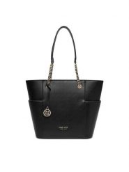 Nine West Torebka CEO-NEBRASKA-LDA8208 Czarny. Czarne torebki klasyczne damskie Nine West, bez wzorów, z materiału, bez dodatków. Za 249.99 zł.