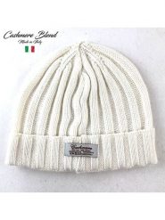 MILANO AMOUR Czapka w kolorze kremowym z dodatkiem kaszmiru rozmiar: onesize. Brązowe czapki zimowe damskie MILANO AMOUR, z kaszmiru. Za 135.49 zł.