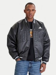 Adidas Kurtka bomber Stadium JZ6913 Szary Loose Fit. Szare kurtki męskie Adidas, m, bez wzorów, z syntetyku, bez kaptura. Za 528.99 zł.