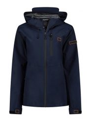 Geographical Norway Kurtka przejściowa w kolorze granatowym rozmiar: S. Niebieskie kurtki damskie Geographical Norway, s, bez wzorów, bez kaptura. Za 180.06 zł.