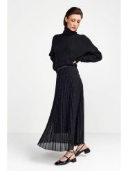 Rich&Royal Spódnica w kolorze czarnym rozmiar: XL. Czarne spódniczki damskie Rich&Royal, xl, bez wzorów, z podwyższonym stanem, maxi. Za 209.33 zł.