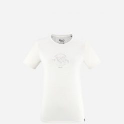 Koszulka damska z krótkim rękawem Millet Ubic Light Ts Ss W active Fit. Białe bluzki damskie Millet, xl, bez wzorów, z meshu, bez ramiączek. W wyprzedaży za 92.65 zł.