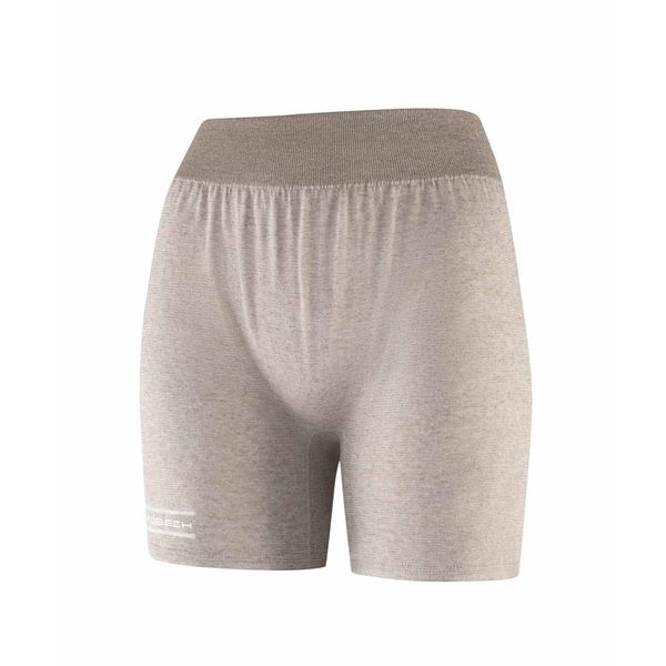 Spodenki damskie do spania z dodatkiem lnu Brubeck COMFORT NIGHT. Brązowe szorty damskie Brubeck, bez wzorów, ze lnu, sportowe. Za 79.99 zł.