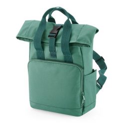 Plecak na komputer Bag Base. Zielone plecaki damskie BAGBASE, bez wzorów, z materiału. Za 85.65 zł.