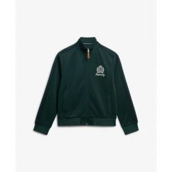 Damska bluza dresowa Superdry Country Club. Zielone bluzy bez kaptura damskie Superdry., z dresówki. Za 349.55 zł.