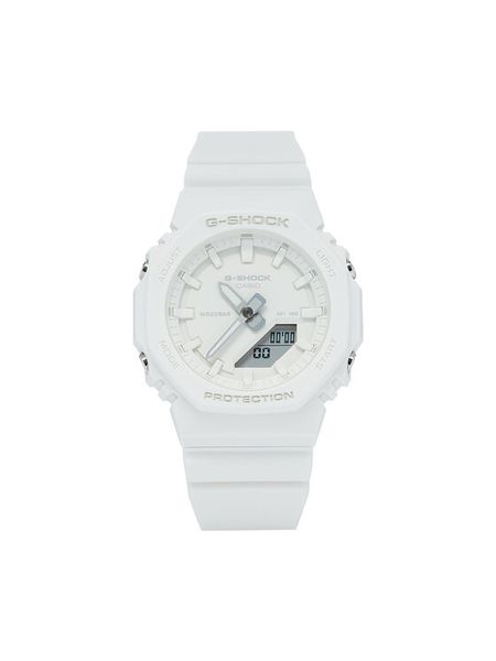 G-Shock Zegarek Time On Tone GMA-P2100-7AER Biały. Białe, analogowe zegarki damskie G-Shock. Za 399.99 zł.
