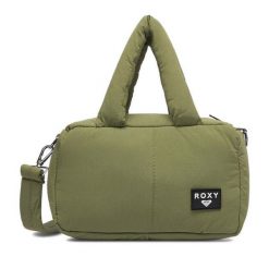 Torebka Roxy. Zielone torebki klasyczne damskie Roxy, bez wzorów, bez dodatków. Za 59.99 zł.