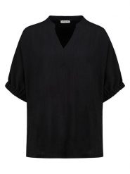 Eight2Nine Bluzka w kolorze czarnym rozmiar: XS. Czarne bluzki damskie Eight2Nine, xs, bez wzorów, bez kołnierzyka, bez ramiączek. Za 82.99 zł.