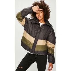 Review - Kurtka. Szare kurtki damskie Review, m, bez wzorów, z nylonu, bez kaptura. W wyprzedaży za 319.90 zł.