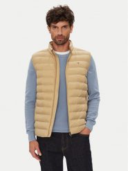 Tommy Hilfiger Kamizelka MW0MW37677 Beżowy Regular Fit. Brązowe kamizelki męskie Tommy Hilfiger, m, z syntetyku. Za 559.99 zł.