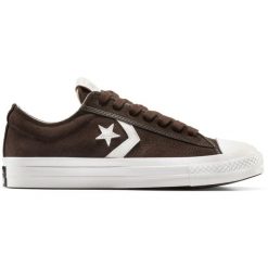 Buty sportowe Converse Star Player 76. Brązowe buty sportowe na co dzień damskie Converse, bez wzorów, ze skóry. Za 490.00 zł.