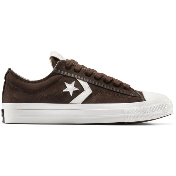 Buty sportowe Converse Star Player 76. Brązowe buty sportowe na co dzień damskie Converse, bez wzorów, ze skóry. Za 490.00 zł.