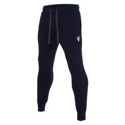 Spodnie do biegania Macron harp. Niebieskie spodnie sportowe męskie Macron, z dresówki. Za 271.50 zł.