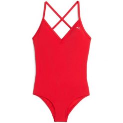 Kostium kąpielowy damskie Puma V Neck Cross back. Czerwone stroje jednoczęściowe damskie Puma, m, bez wzorów, moda ciążowa. Za 290.00 zł.