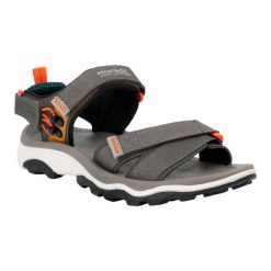 Sandały Męskie Blaze. Brązowe sandały męskie Regatta, z gumy, bez zapięcia. Za 343.99 zł.