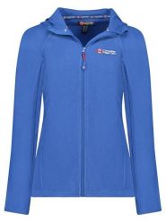 Canadian Peak Kurtka polarowa "Tugoodeak" w kolorze niebieskim rozmiar: L. Niebieskie kurtki damskie Canadian Peak, l, bez wzorów, z polaru, bez kaptura. Za 87.40 zł.