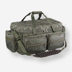 Torba wędkarska Caperlan Carry Protect 55 litrów. Brązowe torebki klasyczne damskie CAPERLAN, bez wzorów, z materiału, duże, bez dodatków. Za 299.99 zł.