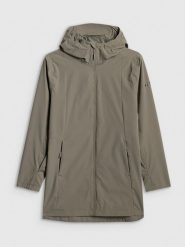 4F Parka przejściowa membrana 5000 damska - khaki XL. Brązowe parki damskie 4f, xl, bez wzorów. Za 449.99 zł.