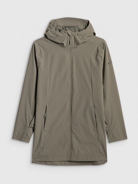 4F Parka przejściowa membrana 5000 damska - khaki XL. Brązowe parki damskie 4f, xl, bez wzorów. Za 449.99 zł.