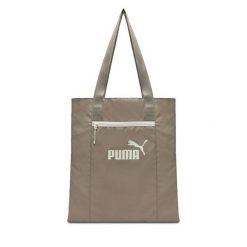 Torebka Puma. Brązowe torebki klasyczne damskie Puma, bez wzorów, bez dodatków. Za 79.99 zł.