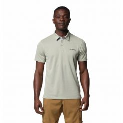 Columbia Koszulka Polo Nelson Point 1772721347. Zielone koszulki polo męskie Columbia, l, bez wzorów, bez ramiączek. Za 164.99 zł.