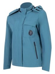 Protective Kurtka przeciwdeszczowa "Day N'Nite" w kolorze niebieskim rozmiar: 40. Niebieskie kurtki przeciwdeszczowe damskie Protective, m, bez kaptura. Za 351.95 zł.