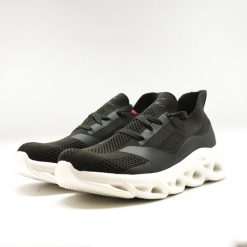 Buty sportowe PERLA zielony militarny. Białe buty sportowe na co dzień damskie Legea, bez wzorów, z materiału, trekkingowe. Za 120.00 zł.