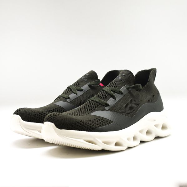 Buty sportowe PERLA zielony militarny. Białe buty sportowe na co dzień damskie Legea, bez wzorów, z materiału, trekkingowe. Za 120.00 zł.