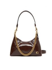 Coach Torebka Juliet 25 CAD75 B4MPL Brązowy. Brązowe torebki klasyczne damskie Coach, bez wzorów, ze skóry, bez dodatków. Za 1,739.00 zł.