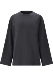 Bluza damska SOS Ramiu. Czarne bluzy bez kaptura damskie SOS, l, z bawełny. Za 338.00 zł.