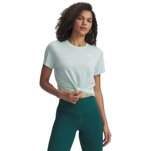 Under Armour koszulka sportowa damska Tech Twist - M/38. Białe bluzki sportowe damskie Under Armour, l, bez wzorów, z poliesteru, bez ramiączek. Za 321.99 zł.