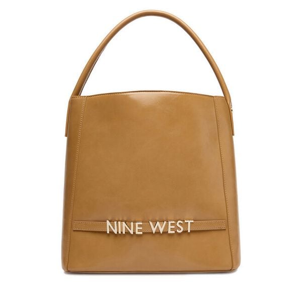Torebka Nine West. Brązowe torebki klasyczne damskie Nine West, bez wzorów, bez dodatków. Za 329.99 zł.