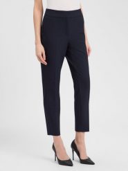 S.Oliver BLACK LABEL Spodnie Kobiety niebieski, 38. Czarne spodnie materiałowe damskie s.Oliver Black Label, bez wzorów, z syntetyku. Za 379.95 zł.