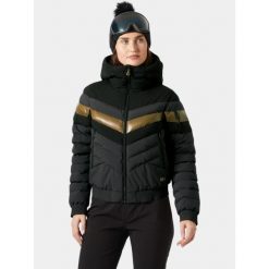 Kurtka Narciarska Damska Helly Hansen Imperial Short Puffy. Czarne kurtki narciarskie i snowboardowe damskie Helly Hansen, bez wzorów, bez kaptura, narciarskie. W wyprzedaży za 1,119.20 zł.
