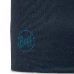 Czapka BUFF ECOSTRETCH BEANIE ORBY. Niebieskie czapki męskie Buff, bez wzorów, z elastanu. Za 119.90 zł.