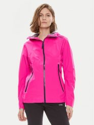 CMP Kurtka przeciwdeszczowa 34Z6516 Różowy Regular Fit. Czerwone kurtki przeciwdeszczowe damskie CMP, bez kaptura. Za 419.99 zł.